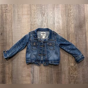 Toddler girl jean jacket Size 4t EUC